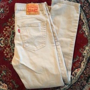 Men’s Levi’s Slim Fit Khaki Jeans 32 30
